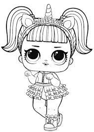 Unicorni su un arcobaleno volanti kawaii realistici. Unicorno Disegni Da Colorare Delle Lol Coloring And Drawing