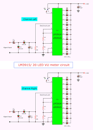 The lm3914 is very easy to apply as an analog meter circuit. Vu Meter Lm3915 Cd4066 Pcb Designs