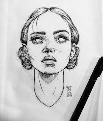 Best Tattoo Girl Face Art Sketch Ideas Face Art Art Sketch Ideas Girl Face Drawing