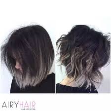 It is easy to style and it blends beautifully with most natural hair colors. 30 Best Black Grey Ombre Hair Extension Color Ideas 2020 In 2020 Short Ombre Hair Grey Ombre Hair Short Hair Balayage