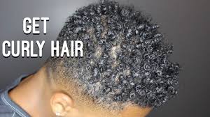 Hickenbick hairs entstehen aus den weltbesten pro 100% remy echthaaren. Get Curly Hair For Black Men Youtube