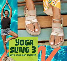 Check out these new styles and more from zappos.com! Click To Open Sanuk Yoga Sling 3 Sanuk Yoga Sling Yoga Shoes Yoga Sandals