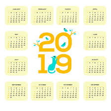 One Page 2019 Beautiful Calendar Calendar Template Calendar Printables Blank Calendar Template