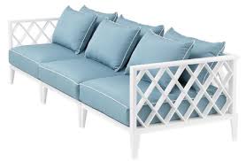 Choose from contactless same day delivery, drive up and more. Casa Padrino Luxury Living Room Sofa With Cushions White Light Blue 275 5 X 93 X H 69 Cm Living Room Furniture