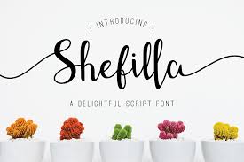 We've scoured the internet for you and compiled 35 of the most beautiful and useful fonts to use in your marketing. Shefilla Script Font Free Download Dafont Free