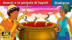 In pentola tradizionale (ammollo veloce) i fagioli impiegano Anansi E La Pentola Di Fagioli Anansi And The Pot Of Beans Fiabe Italiane Youtube
