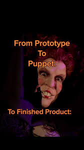 Flying Hocus Pocus Puppets for Halloween Decor