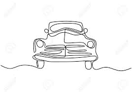 Check spelling or type a new query. One Single Line Drawing Of Old Retro Vintage Auto Car Classic Royalty Free Cliparts Vectors And Stock Illustration Image 144225865