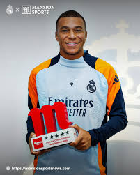 🚨 Giải thưởng Cầu thủ xuất sắc nhất tháng 9 của Real Madrid đã về tay  Kylian Mbappe! Lấy đây làm động lực để tỏa sáng hơn nữa bạn nhé! #RFCVN  #MansionSportsVN