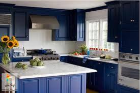 مطابخ الوميتال فخمه باللون الأزرق لوكشين ديزين نت