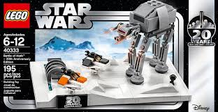 Single small forest / desert backdrop for lego starwars; Lego Star Wars Battle Of Hoth 40333 Promo Now Available In Europe