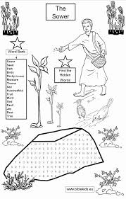 Parable Of The Sower Coloring Page Best Of Jesus Parable Of The Sower Jeffersonclan In 2020 Bible Activities For Kids Parable Of The Sower For Kids Bible Activities