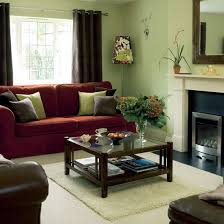 Brown Couch Green Walls Color Furniture And A Olive Sofa And Brown Chairs Yahoo Answer Green Walls Living Room Living Room Green Burgundy Living Room