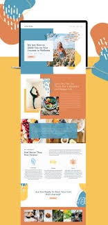 Illustration In Marketing In 2020 Nutrition Website Design Web Design Squarespace Web Design