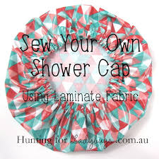 Sew Your Own An Easy Shower Cap Tutorial One Thimble Shower Cap Sewing Classes For Beginners Sewing Basics