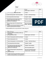 Berikut adalah senarai semak untuk majlis perkahwinan atau persandingan. Senarai Semak Persiapan Perkahwinan