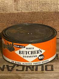 The ball return is taken. Vintage White Diamond Butchers Bowling Alley Paste Wax Can Carnauba For Sale Online Ebay