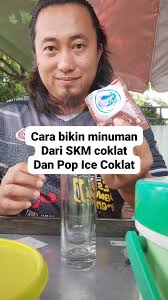 Cara bikin minuman dari skm coklat dan pop ice coklat, #reel #reels #ig  #tutorial #resep #resepsimple #resepminuman #popice #minuman #intel  #salampresisi #kuliner #minumankekinian #esdawetirengjj