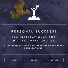 The best motivation quotes to help you keep going when you might want to give up. Personal Success 366 Inspirational And Motivational Quotes Amazon De Apps Fur Android