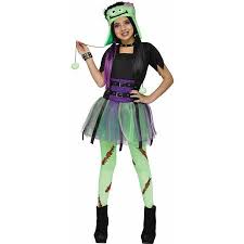 Green Baby Frankie Monster Frankenstein Girls Halloween Costume Walmart Com Kids Costumes Girls Frankenstein Costume Kids Halloween Kids Costumes Girls