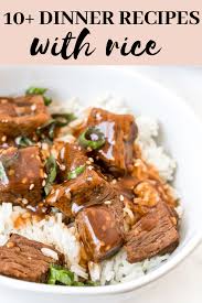 10 most simple yet sophisticated dinner party main courses. Easy Dinner Recipes With Rice 15 Recipes Kroll S Korner