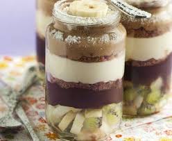 Verrines Aux Fruits Et Aux 3 Chocolats Recette Recette Recette Verrine Alimentation