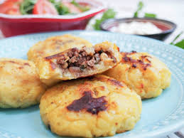 Iranian halva differs from other middle eastern versions. Persian Lamb Stuffed Potato Cakes Caroline S Cooking