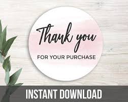 The template have spaces available, so you can add the information of your business, diy with any basic software like: Editable Box Seal Sticker Template 3 Sizes Printable Etsy In 2021 Thank You Stickers Sticker Template Etsy Printables