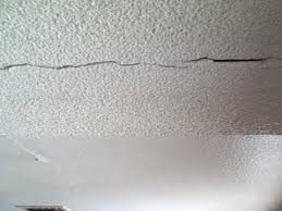 Use mesh tape to cover the crack. Ceiling Cracks How Much Can You Live With Youtube