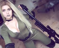 Sluts and Guts on X: Sniper Wolf from Metal Gear Solid cosplay sexy  t.coqDGgXKDPi0  X