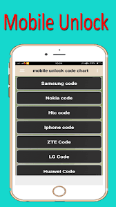 I decided to give it a go and paid the $13us to get the unlock code. Updated Mobile Unlock Code Chart Pc Android App Mod Download 2021