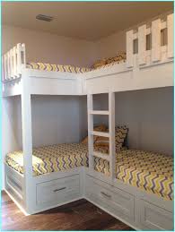 Built in bunk beds interestingly built corner bunk beds make the room's children's decor take on coziness, functionality and a welcoming atmosphere. 40 Funny Bunk Beds Kids For Your Child Bunk Bed Designs Corner Bunk Beds Bunk Beds