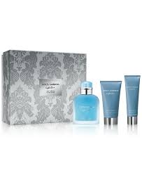 Dolce Gabbana Dolce Gabbana Men S 3 Pc Light Blue Eau Intense Pour Homme Gift Set Reviews All Perfume Beauty Macy S