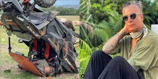 Las imágenes del aparatoso accidente que sufrió Fernando Carrillo en una  camioneta 4x4 - Infobae