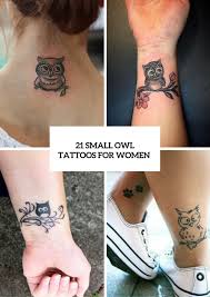 Fine lines, detail work, and simple designs are hallmarks of small there are many reasons for men to opt for a cool small tattoo. 21 Small Owl Tattoo Ideas For Women Styleoholic