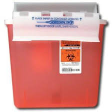 Download a printable brochure (pdf) on safe sharps. Transportable Sharps Container 5 Quart Red 8507sa Mountainside Medical Equipment