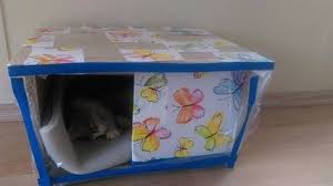 52 x 32 x 40 (genişlik x yükseklik x derinlik). Kedi Evleri Icin 26 Fikir Kedi Evi Kedi Mobilya