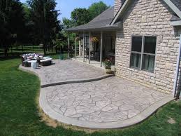 Stamped Concrete Driveways Patios Walkways Pool Deck And Porches King Concrete Increte Concrete Patio Designs Concrete Patio Patio Design