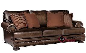 Foster By Bernhardt Leather Stationary Sofa By Bernhardt Is Fully Customizable By You Savvyhomestore Com Leather Sofa Sofa Hom Furniture
