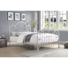 Maybe you would like to learn more about one of these? Juliet Queen Size Antique White Cast Iron Powdered Coated Bed