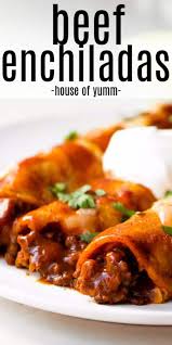 Authentic Beef Enchiladas Recipe Enchilada Recipes Beef Enchilada Recipe Easy Enchilada Recipe