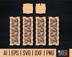 Download Plywood Lamp Box Template Box Template Svg Laser Cut Template Cnc File