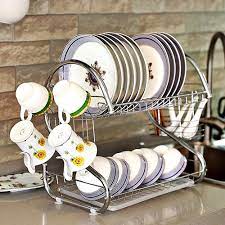 Rak piring 2 susun / 2 layer dish drainer stainless rak cuci piring. Daftar Harga Rak Piring 2020 Berbagai Jenis Merk Situsbangunan Com