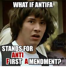 Meme generator, instant notifications, image/video download, achievements and many more! What Ifantifa Stands For First Amendment Meme On Me Me