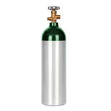 New 22 cuft Aluminum Oxygen Cylinder | Gas Cylinder Source