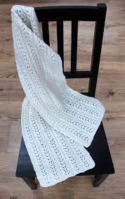 Combinations of knit and purl stitches make a variety of impressive textures. Hand Knitted Things Birch Trees Scarf Free Pattern