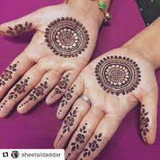 Follow Hennafamily Hennafamily Repost Sheetaldaddar Henna Mandala Henna Mand Mehndi Designs For Fingers New Mehndi Designs Mehndi Designs For Hands