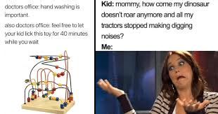 Memes are interesting or amusing pictures, videos, or an internet meme is a unique form of media that's spread quickly online, typically vi. 26 Funny Memes Parenting Factory Memes