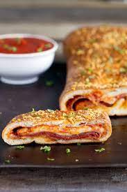 How To Make Stromboli Recipe For How To Make Homemade Stromboli Made With Pizza Dough Real Dough St How To Make Stromboli Italian Recipes Authentic Recipes
