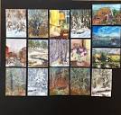 Deena S. Ball Fine Art - Some of the little 2.5 x 3.5” paintings ...